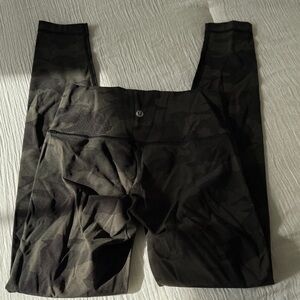 lululemon athletica Black Camouflage Leggings